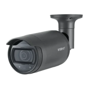 Hanwha Vision LNO-6012R WiseNet  2MP  PoE  Outdoor Security IP Bullet Camera with Night Vision 2.8mm fixed focal lens